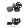 AG-JH-C-0355 AGPM Cosmetic Packaging Custom Round Rotatable Unscrew-Lid Face Powder Box With Mirror